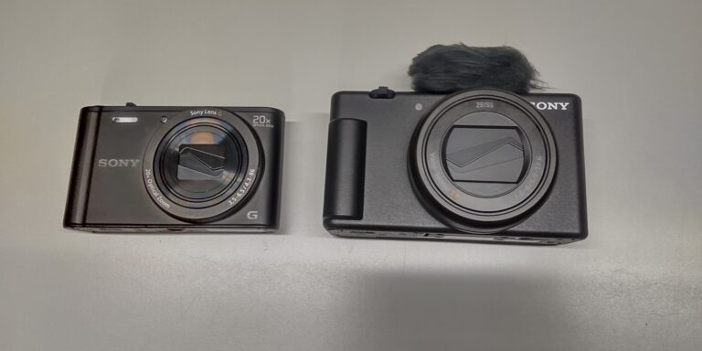 サイバーショット DSC-WX350とZV-1M2